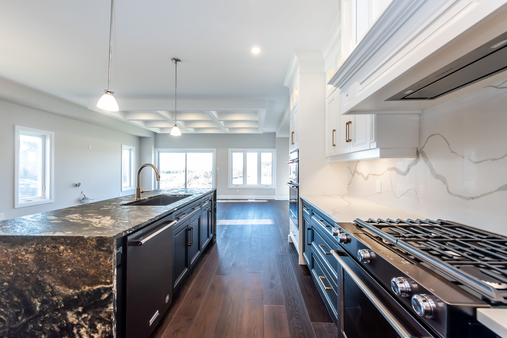 Completed Guelph home β great room