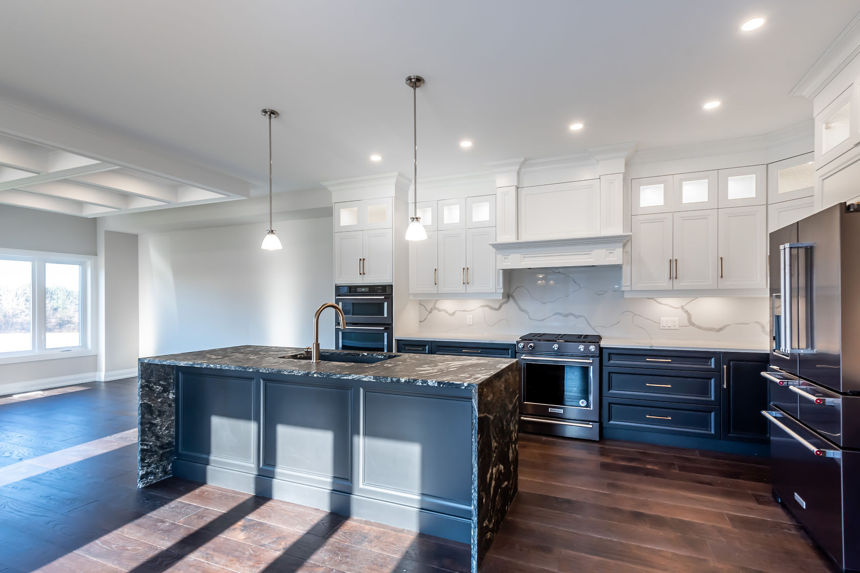 Completed Guelph home β kitchen