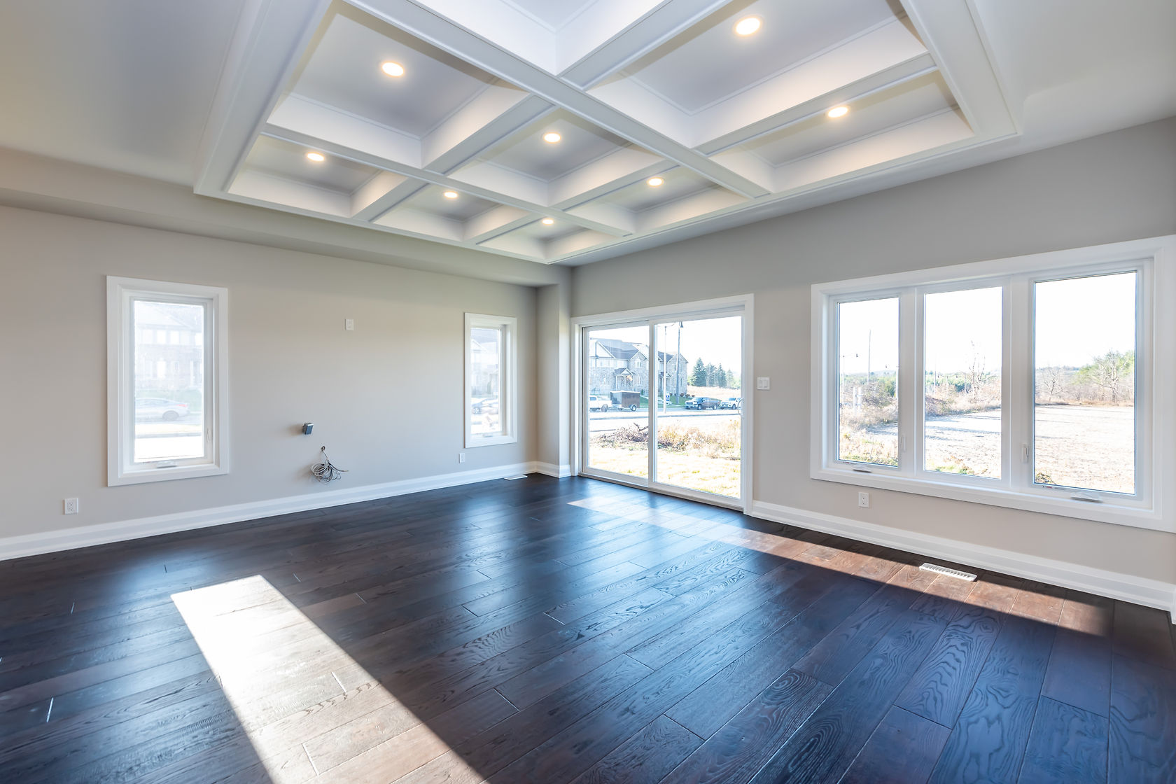Completed Guelph home β living & dining