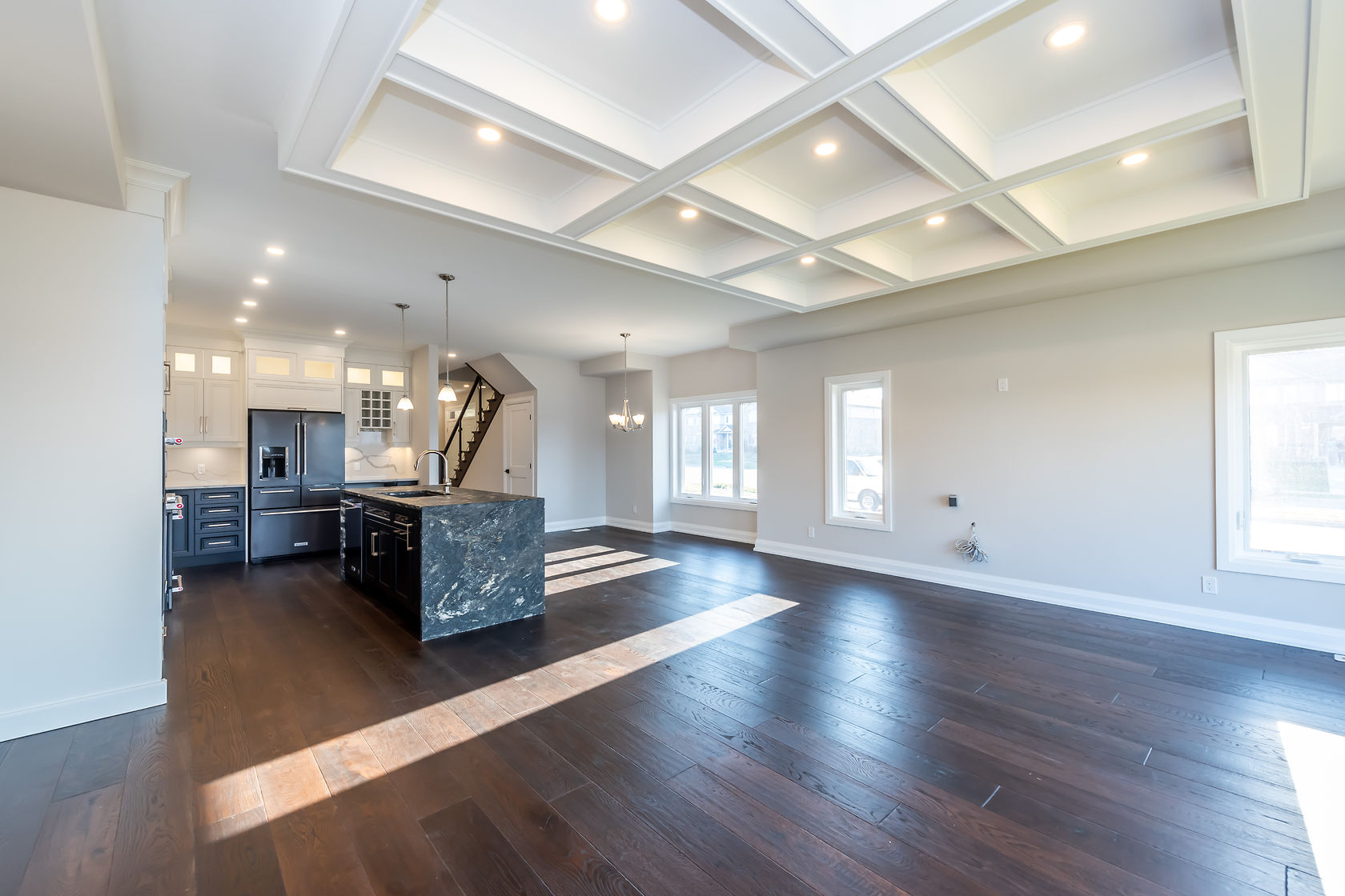 Completed Guelph home β great room